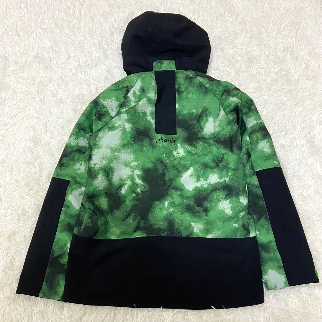 未使用タグ　phenix スキーウエア上下セット 160cm グリーン