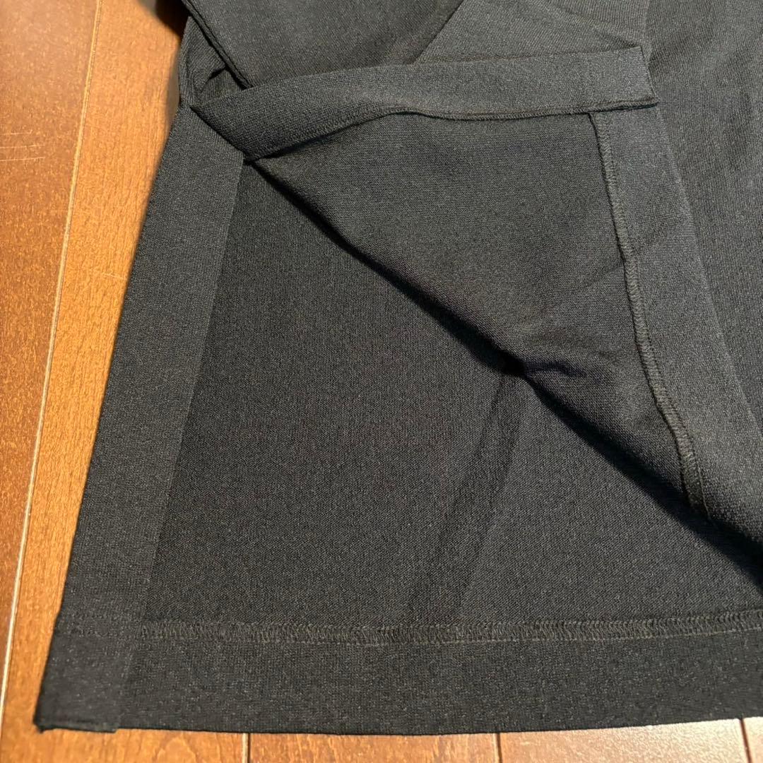 パーリーゲイツPGGTEXBRIDデニット12G 天竺モックトップス黒サイズ0