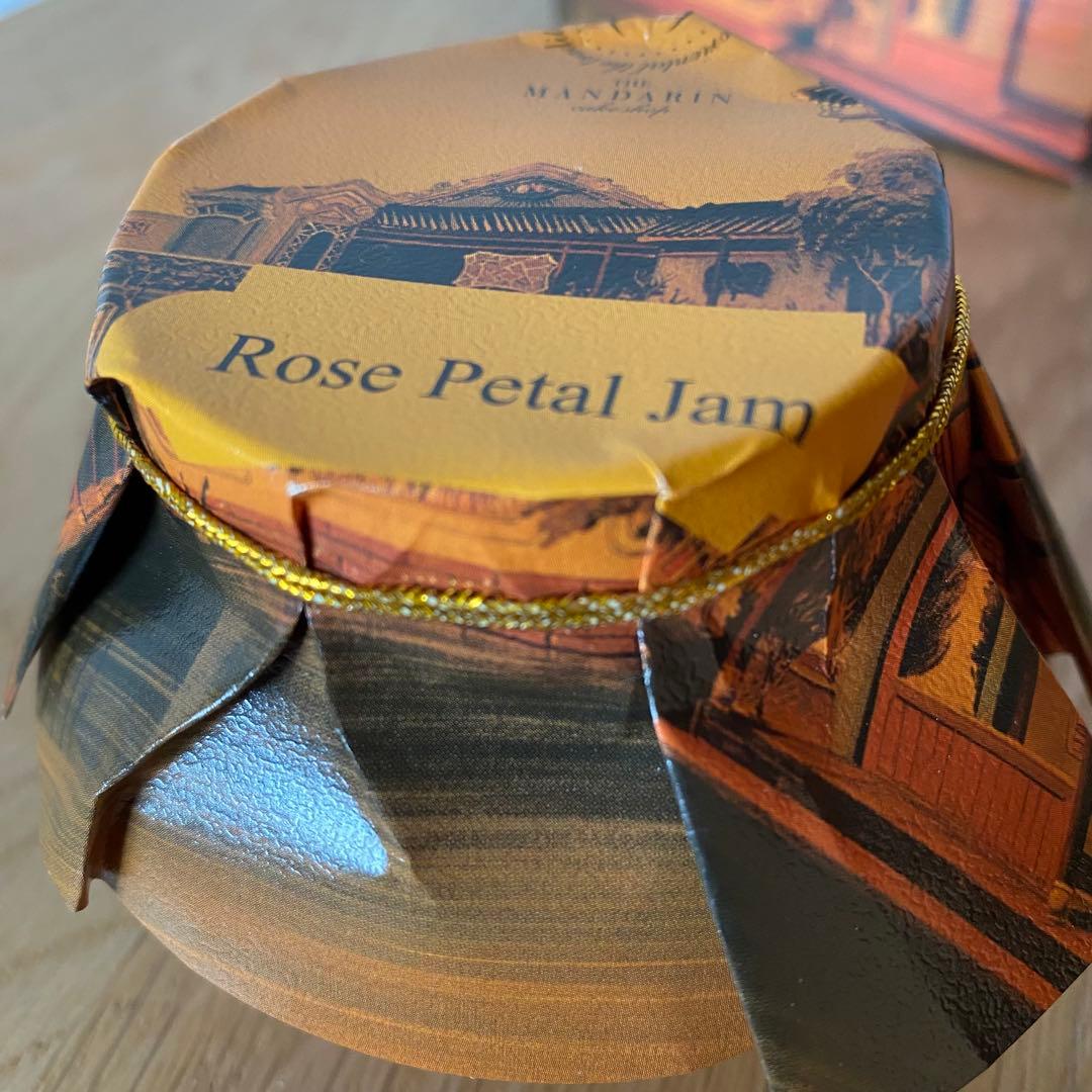新品未開封 マンダリンオリエンタル香港 ローズペタルジャム