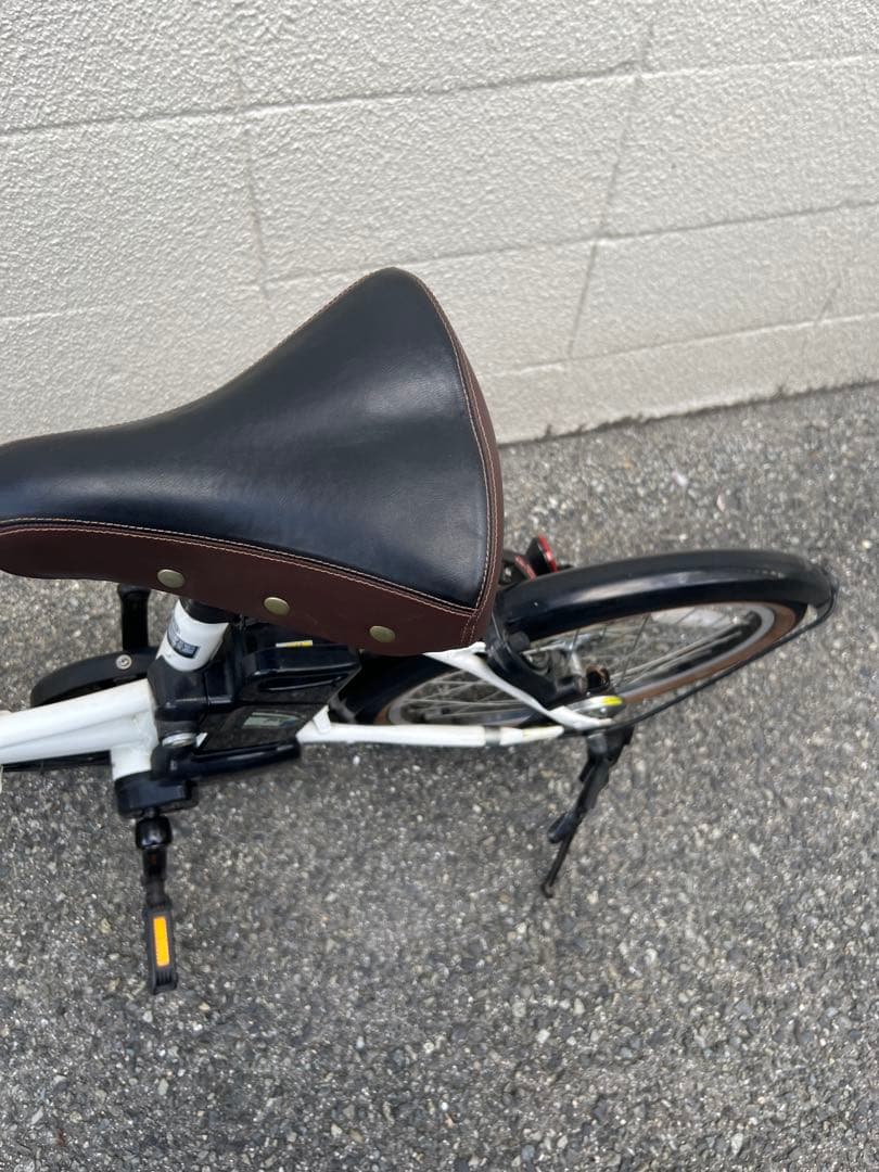 電動アシスト　折りたたみ自転車 ホワイト 20インチ