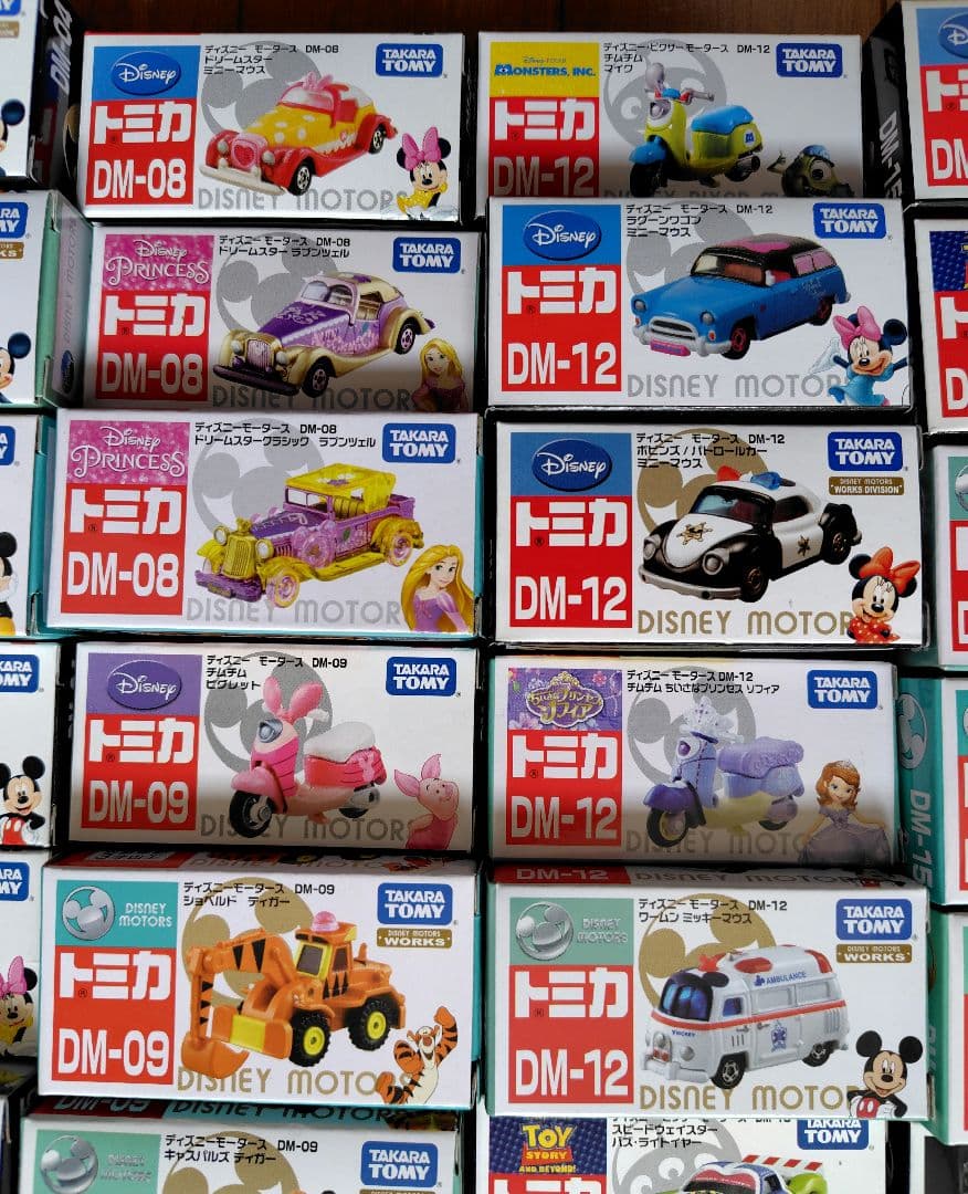 【未開封】ディズニーモータース　DM-01〜DM-32　90個　まとめ売り