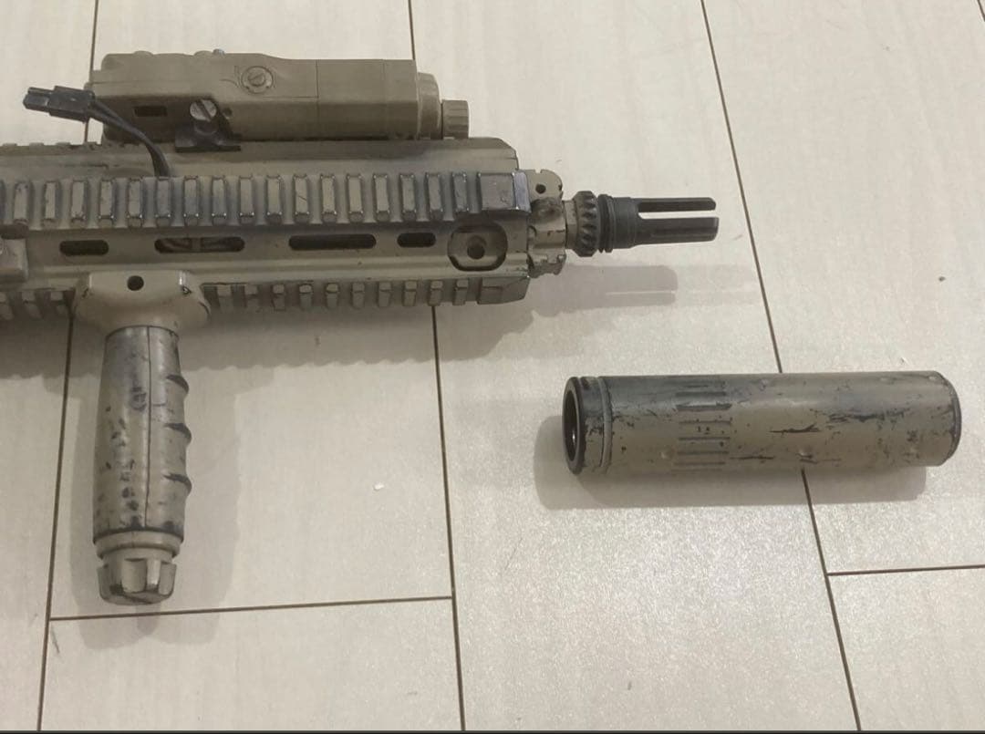 東京マルイ HK416D デブグルカスタム 内外装カスタム リコイルオミット