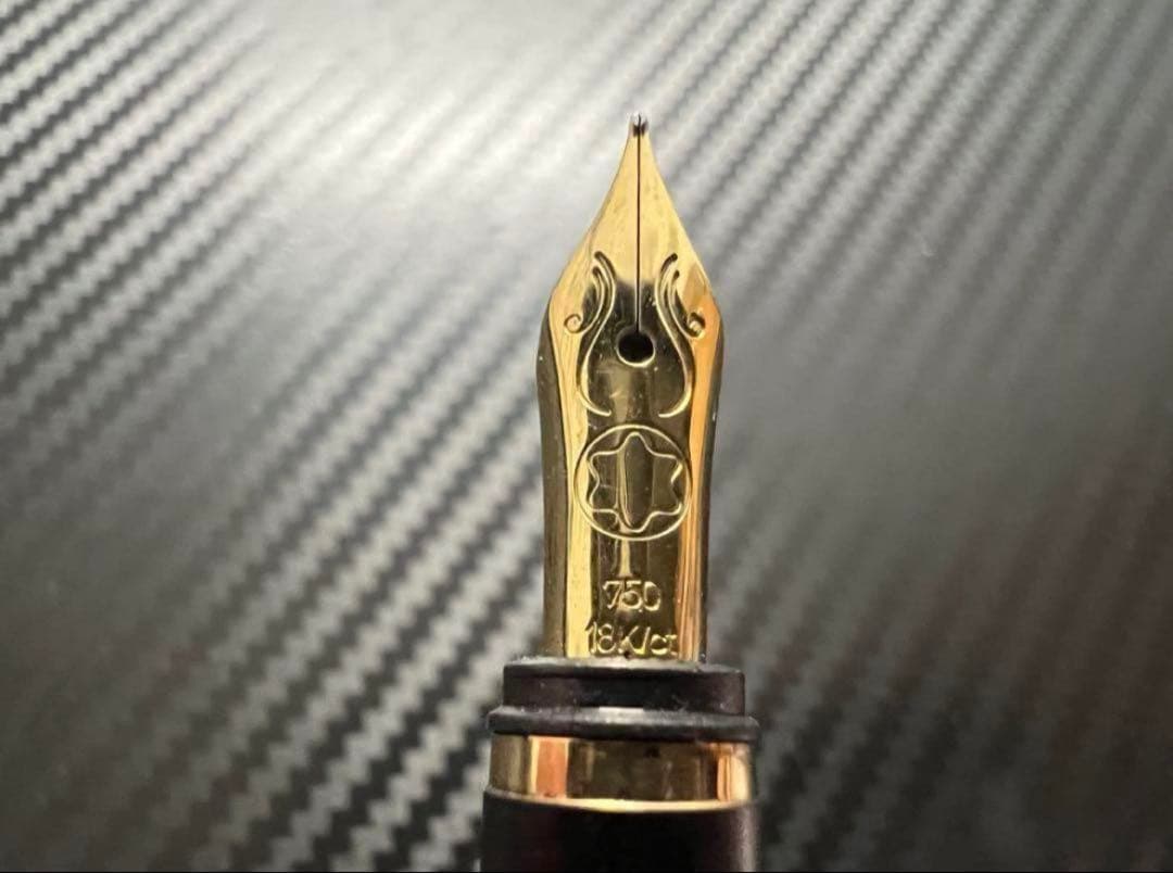 モンブラン ノブレス オブリージュ ブラック F 細字 美品 万年筆