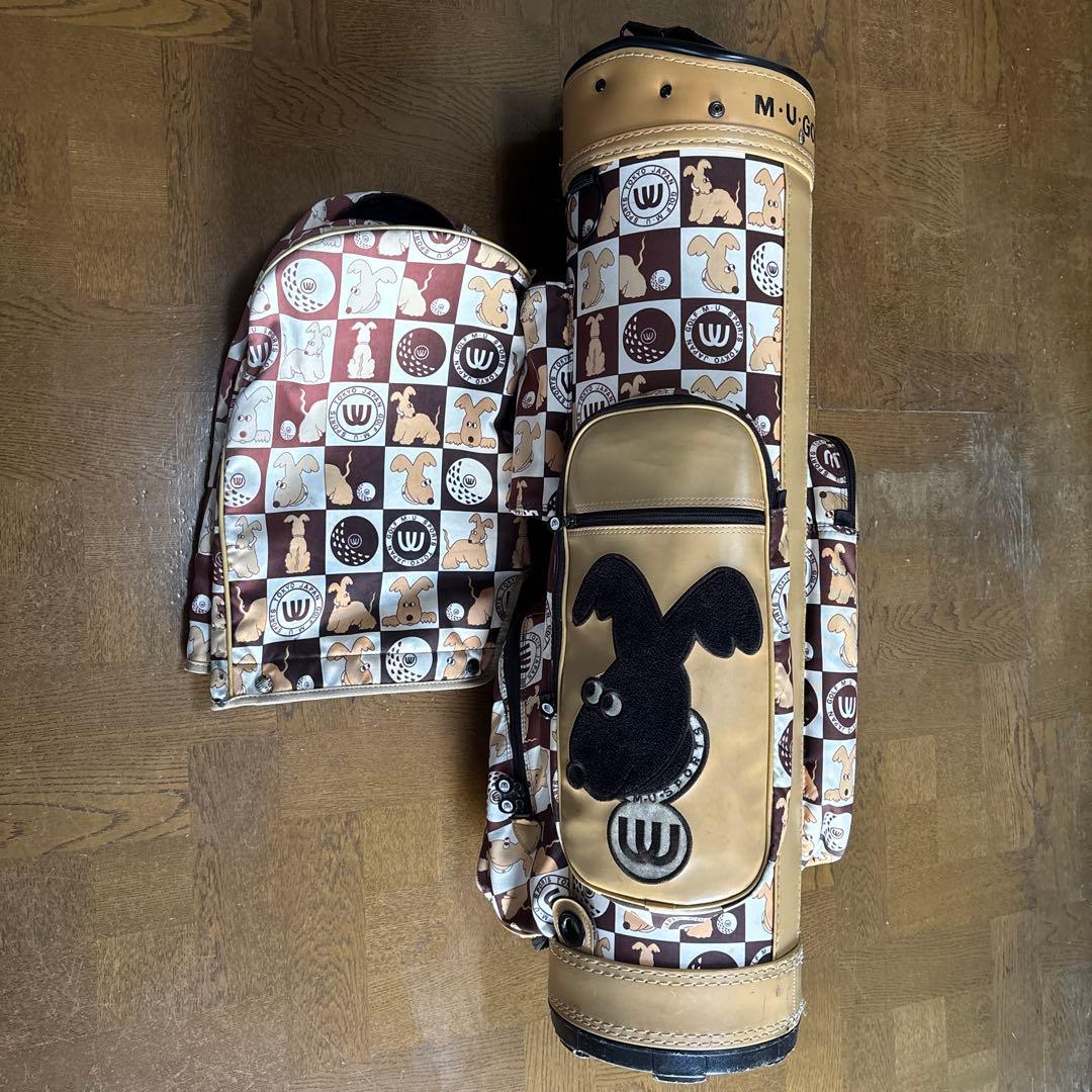 M.U SPORTSウエサコ　ゴルフキャディバッグ