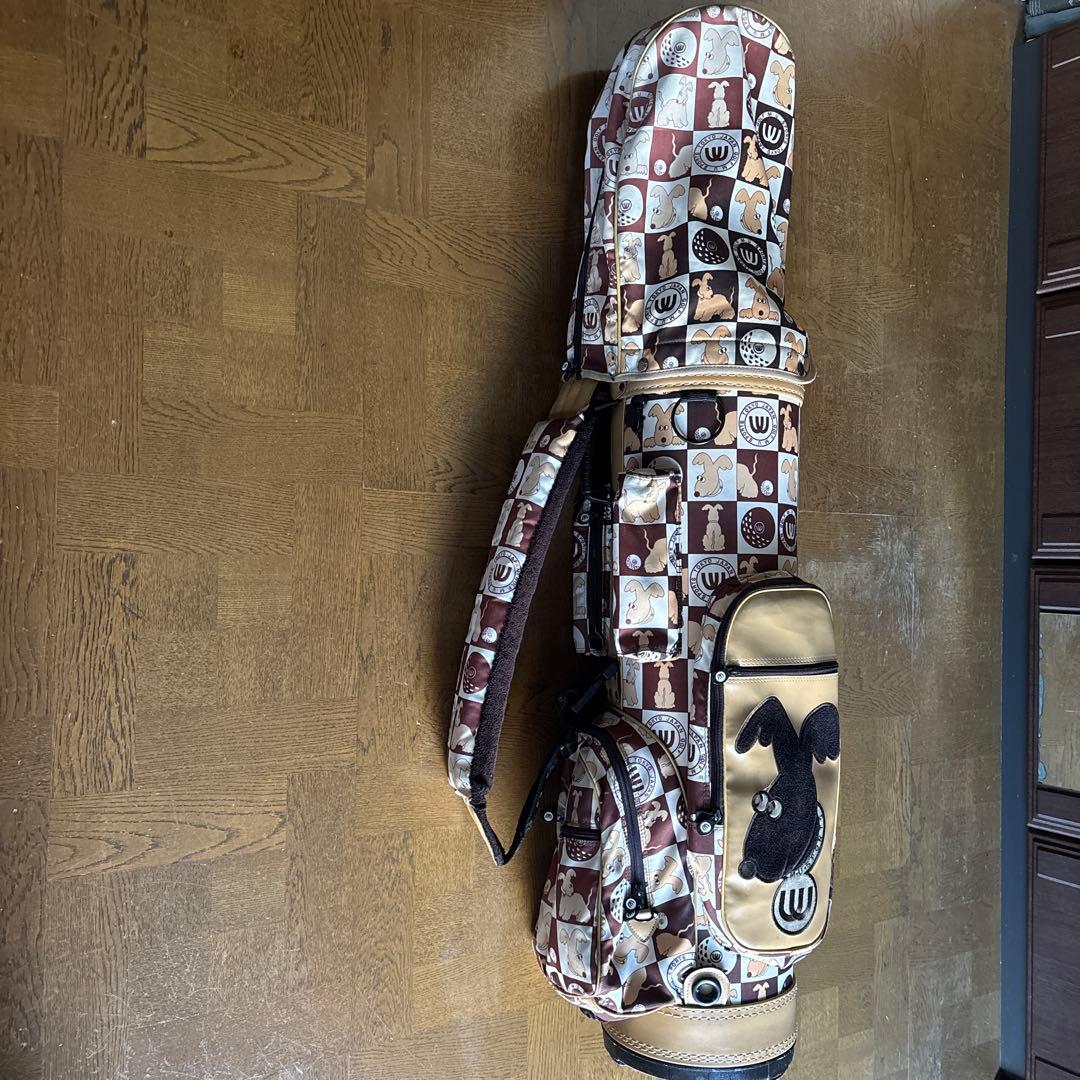 M.U SPORTSウエサコ　ゴルフキャディバッグ