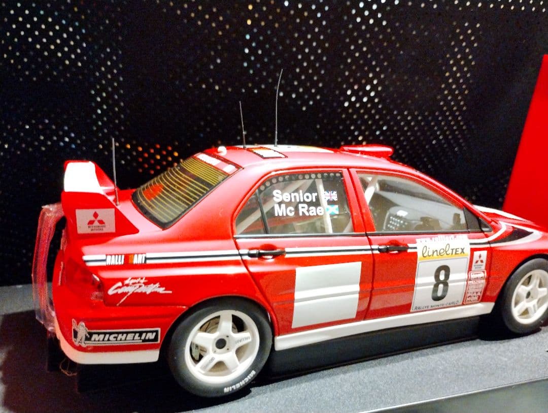 AUTOart 1/18 ランサーエボリューションVII WRC 2002 #8