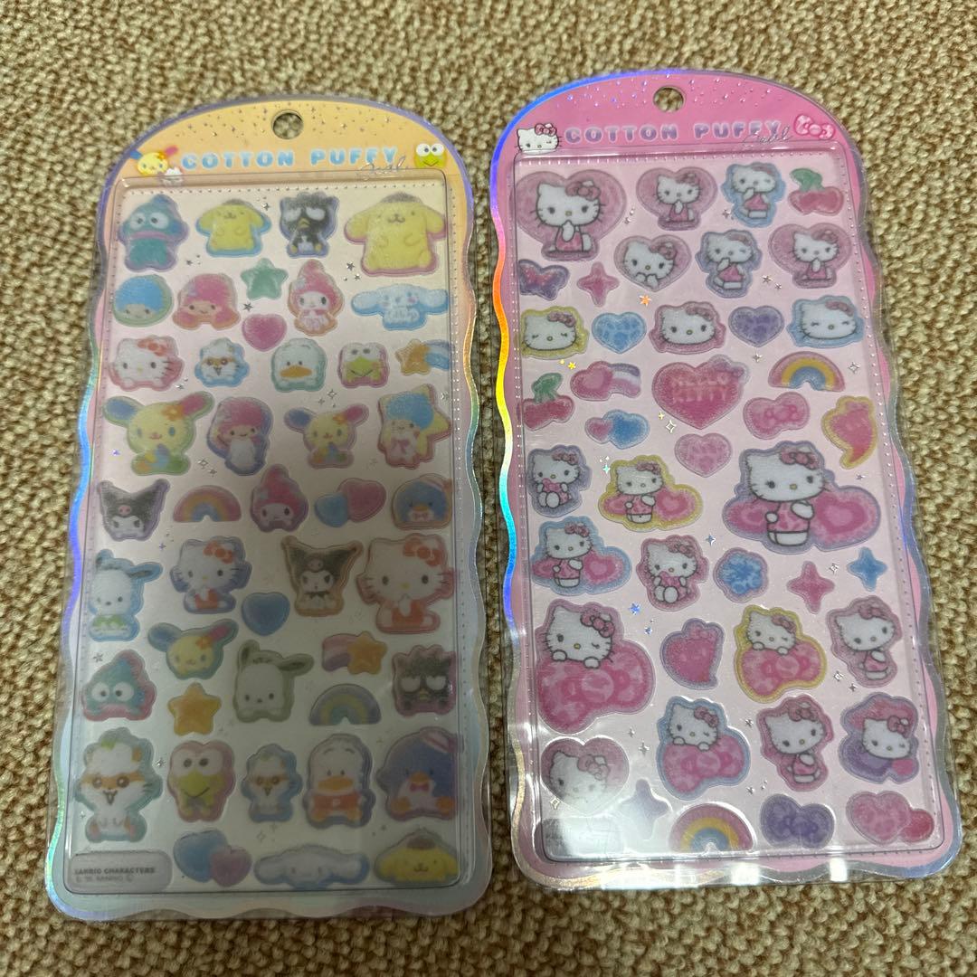 サンリオ　ボンドロ　コットンパフィー　ぷくぷく　ふわふわ　エポキシ　大人の図鑑