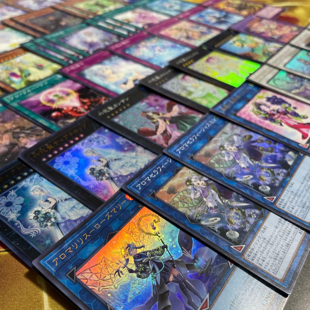 本格構築 アロマ六花デッキ スノードロップ ボタン ティアドロップ ロザリーナ