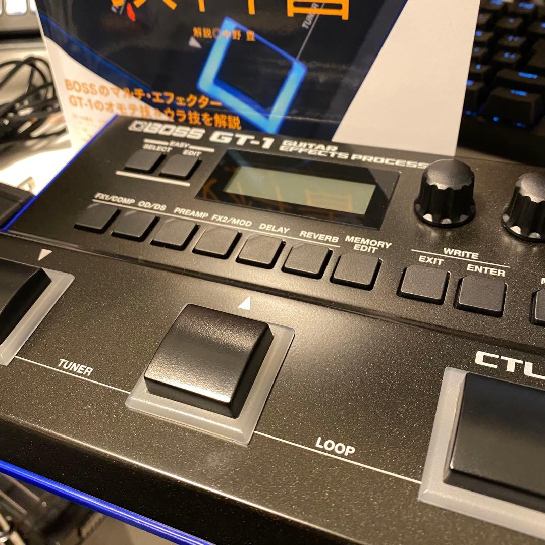 BOSS GT-1 ギターエフェクター 教科書付き