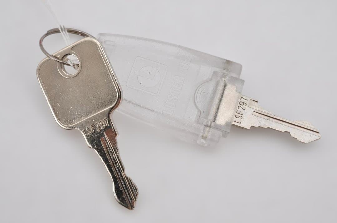 デスクワゴン 3段 シリンダー錠 鍵付き HK187⑤