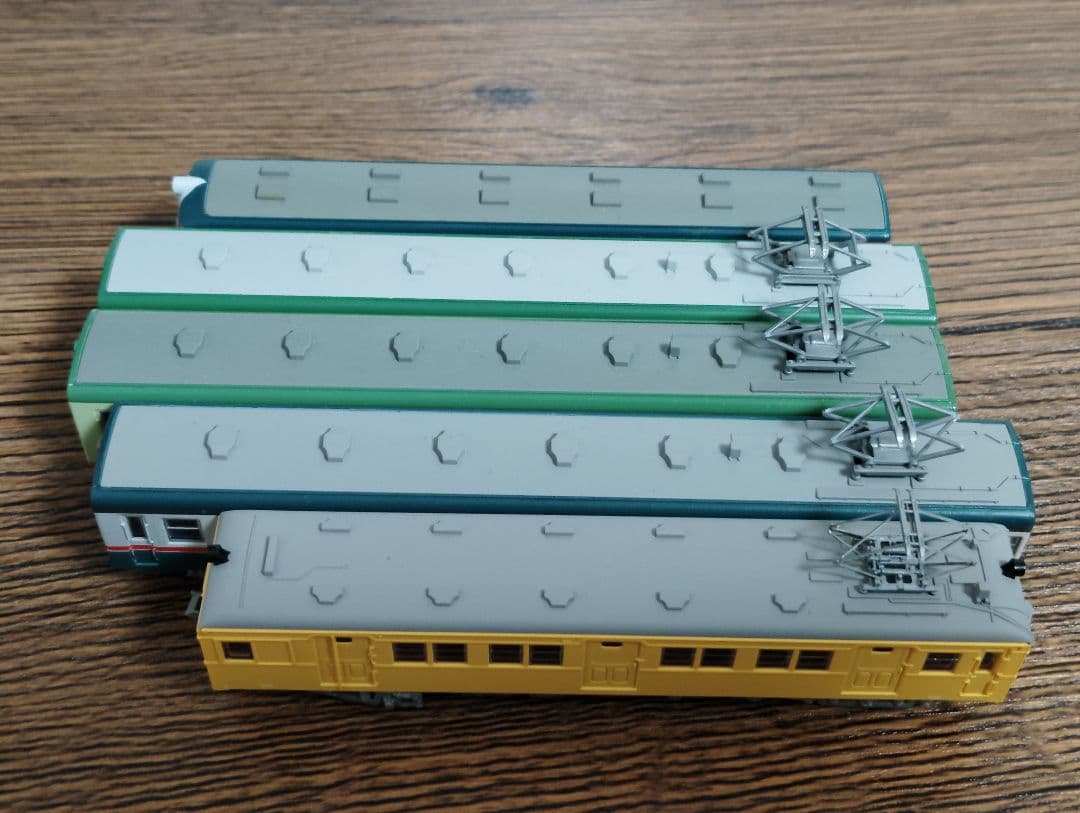 相模鉄道　先頭車　5両セット　歴代車両　モニ2000 相鉄　鉄コレ