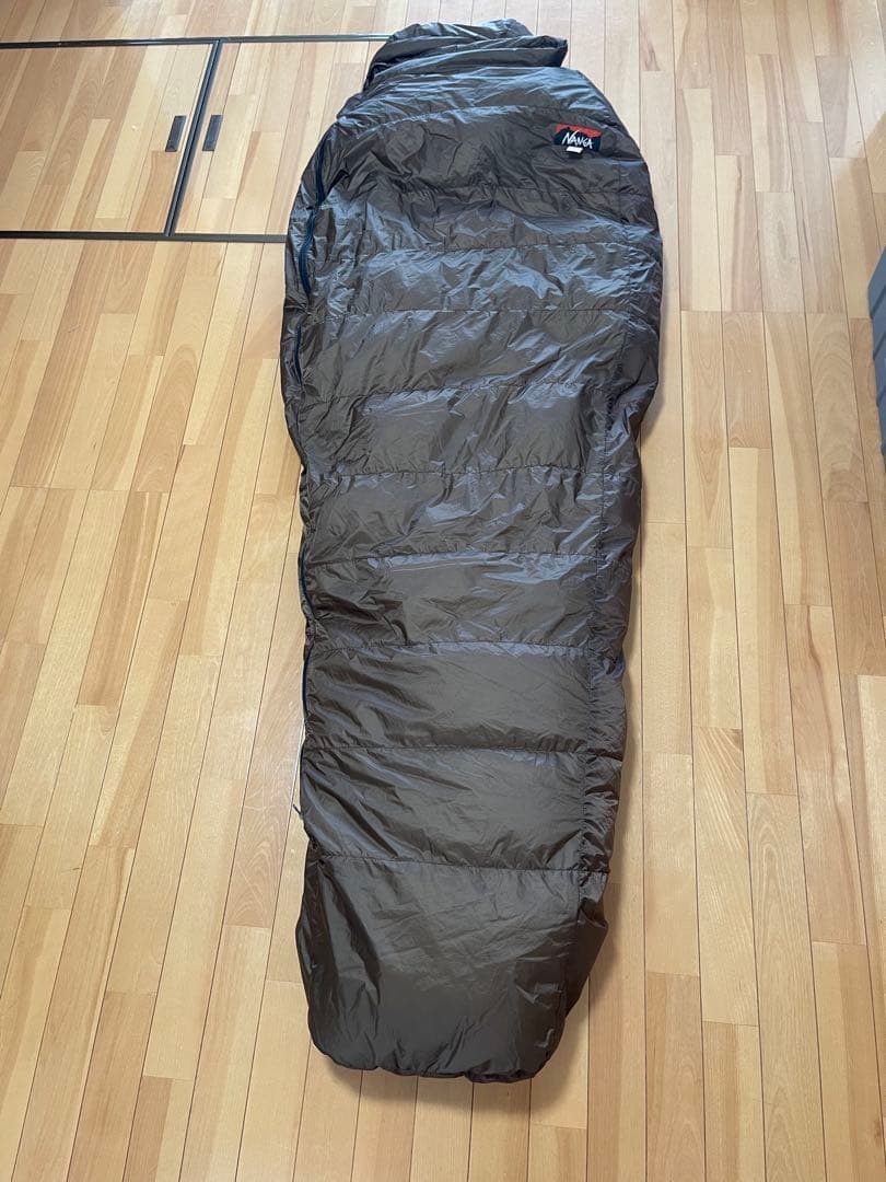 NANGA オーロラライト600dx ブラウン 寝袋