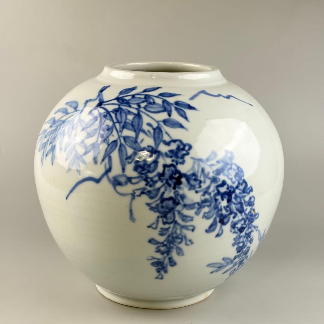 谷健治 染付 陶器 陶芸 伝統工芸 茶道 茶事 花器 花入