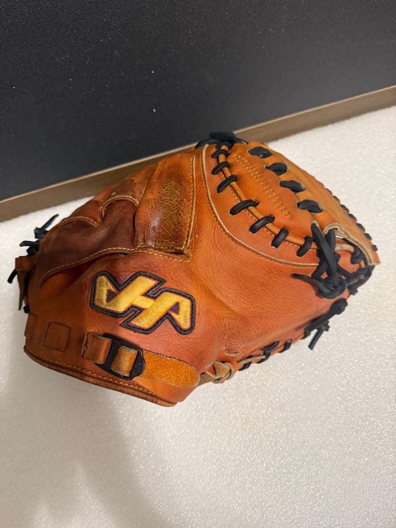 ★即戦力★ ハタケヤマ 一般硬式用 キャッチャーミット 人気 良型 浅め