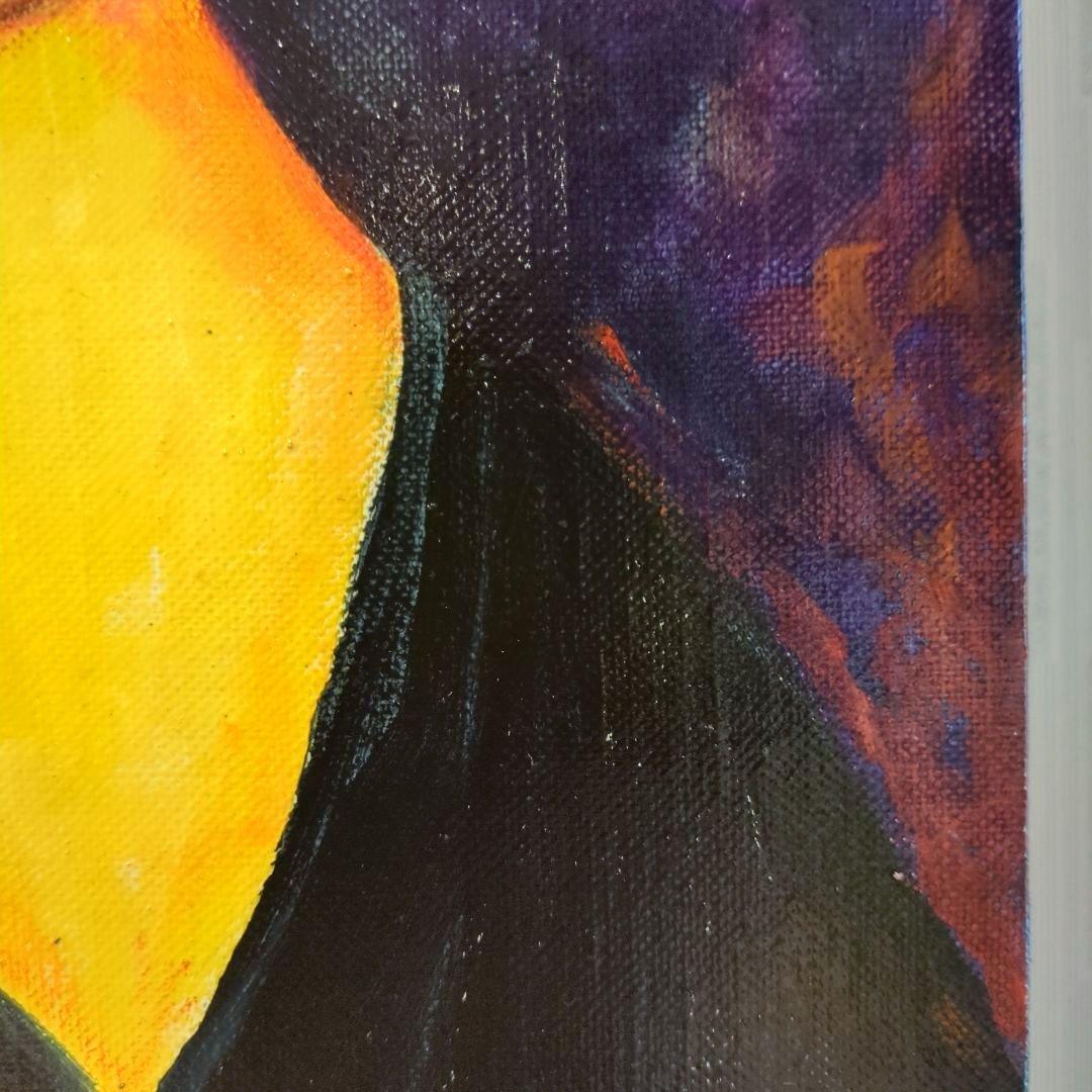 キャンバス油絵　専用　モンマルトルの若い女性　モディリアーニ　オマージュ