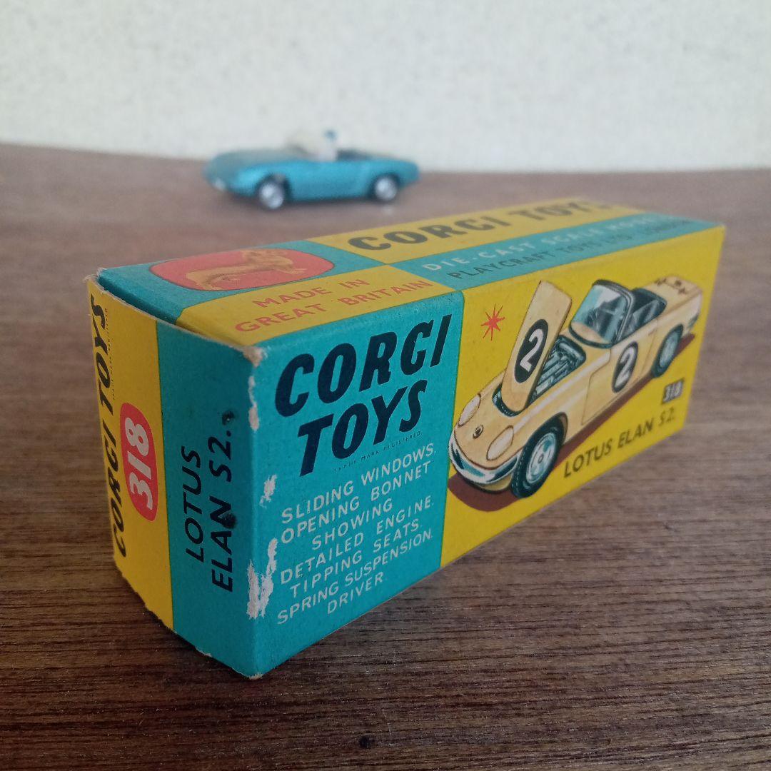 ミニカー CORGI TOYS Lotus Elan S2