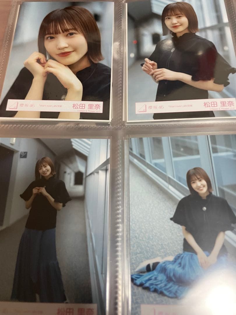 と*つ様 櫻坂46 森田ひかる Start over MV衣装 生写真 全メンバ