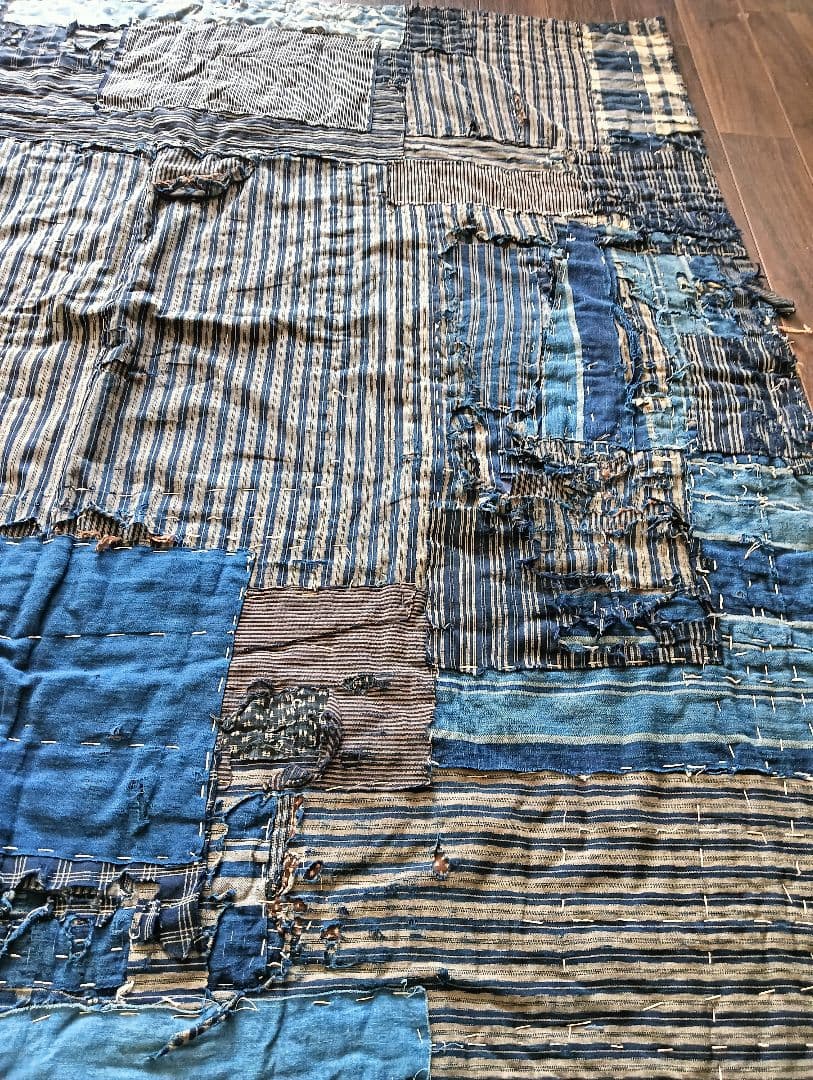アートピース襤褸敷物　観賞用 boro japan vintage