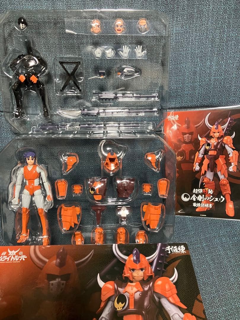 千値練 超弾可動 鎧伝サムライトルーパー 6体コンプセット