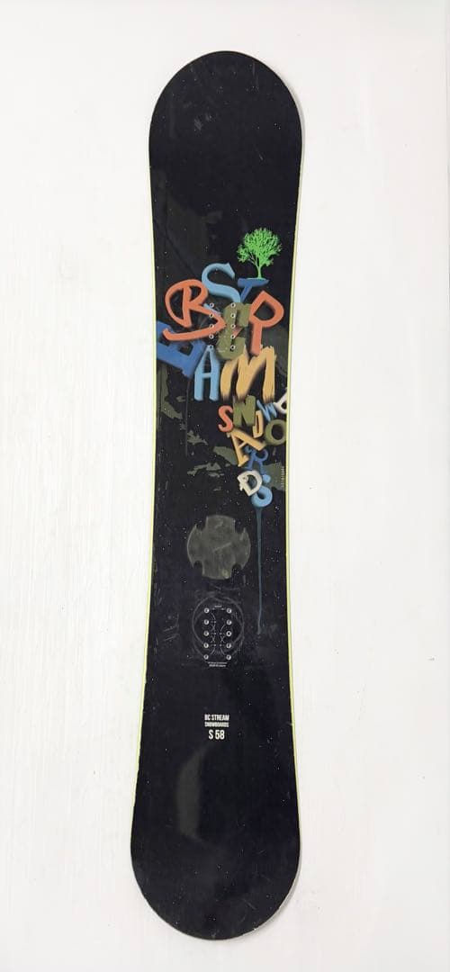 BC STREAM S58 スノーボード 158cm 美品 ビーシーストリーム