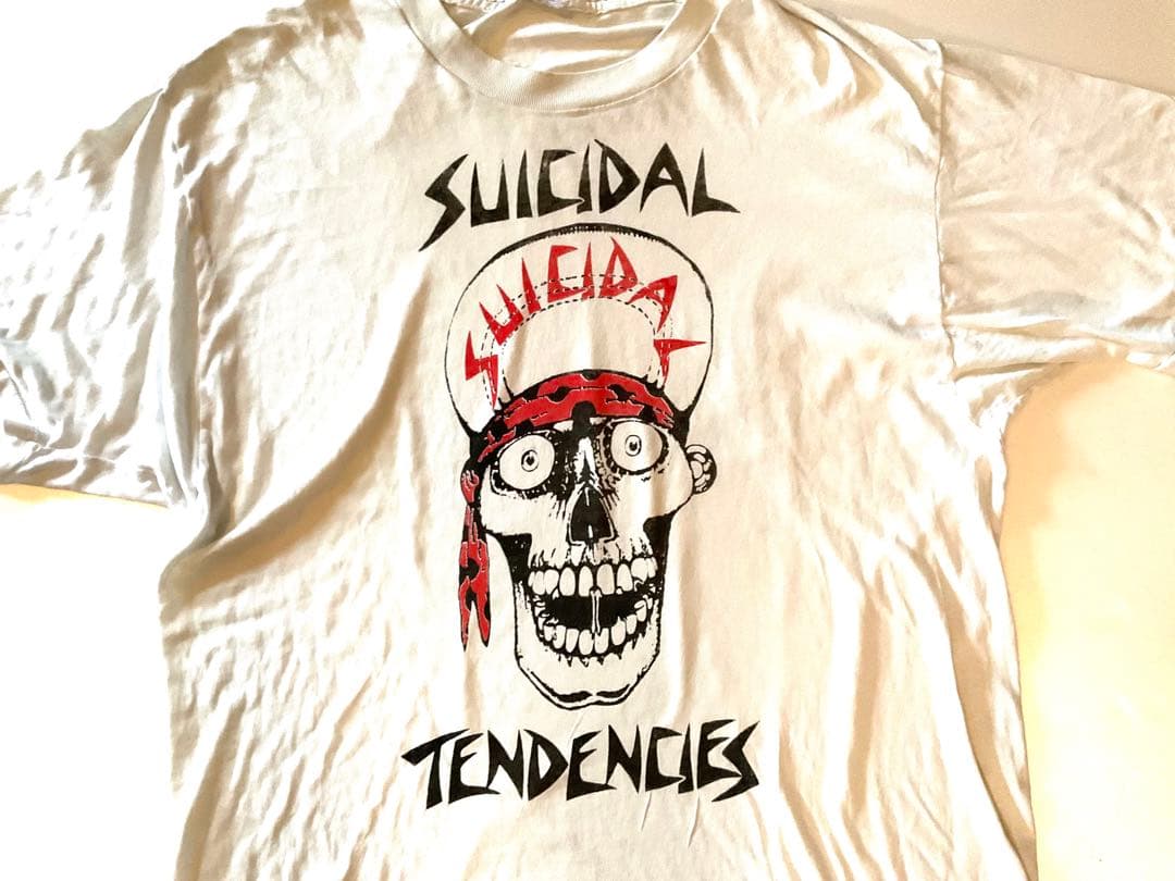 古着バンドTシャツ　ロックT SUCIDAL TENDENCIES 80s