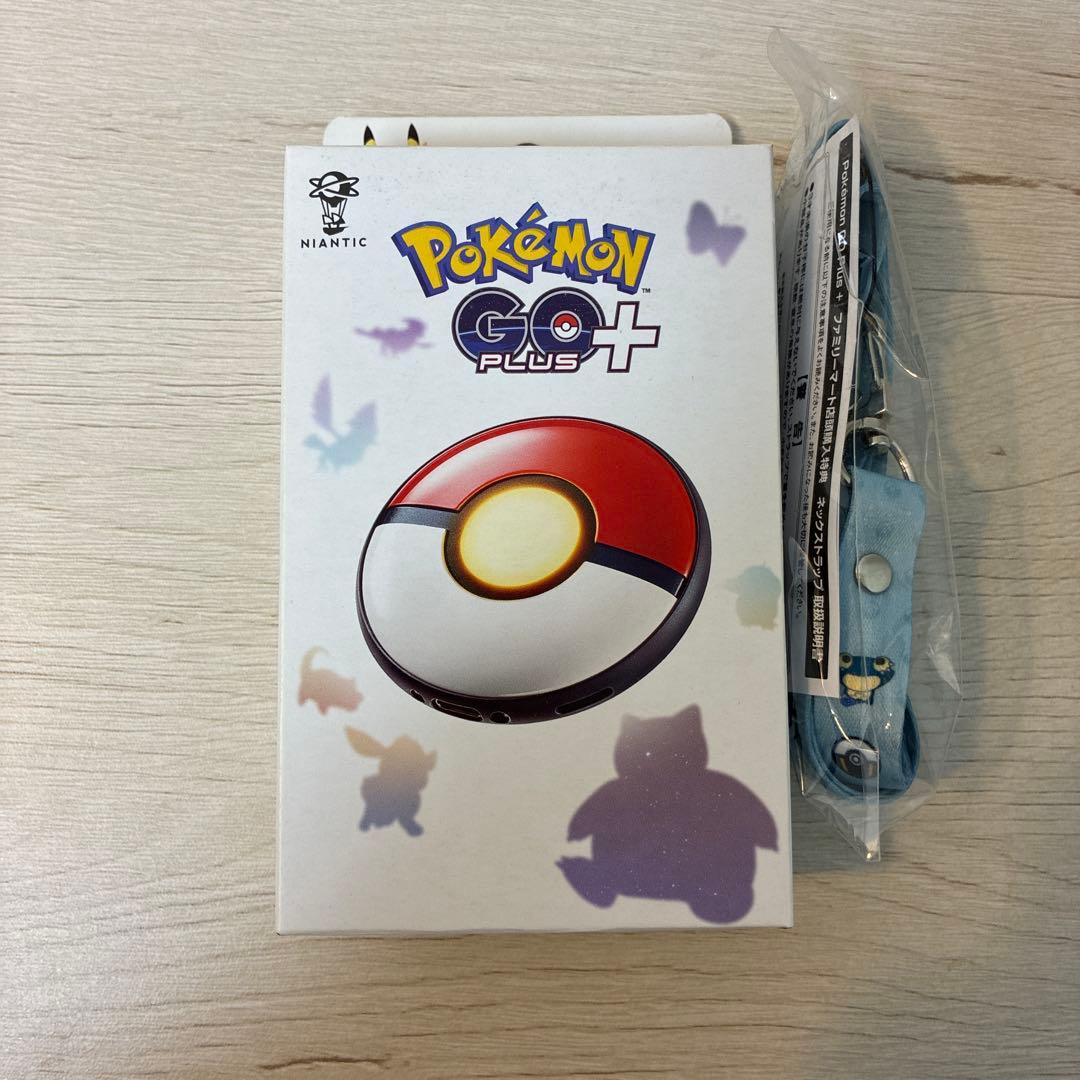 新品未開封　ポケモン GO Plus ストラップ付き