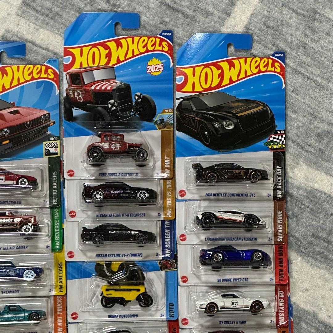 ホットウィール ベーシック 36台セット④ フェラーリ GT-R等