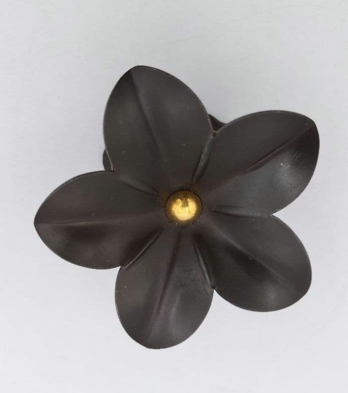 b258 【新品・未使用】蓋置 嵌金 突羽根 和田美之助 木箱 茶道具