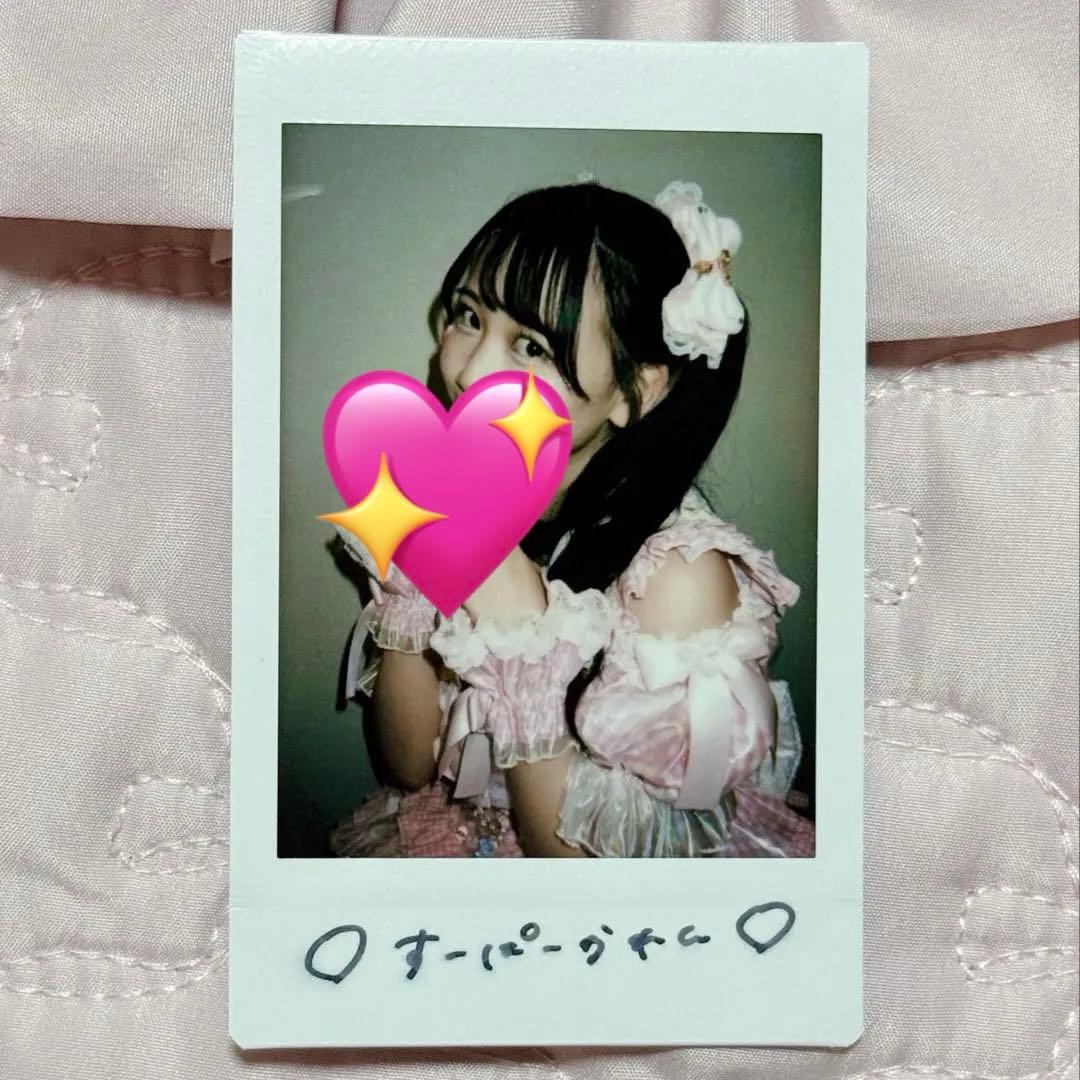 松本かれん2024年生誕ラッフル　直筆サイン入りチェキ