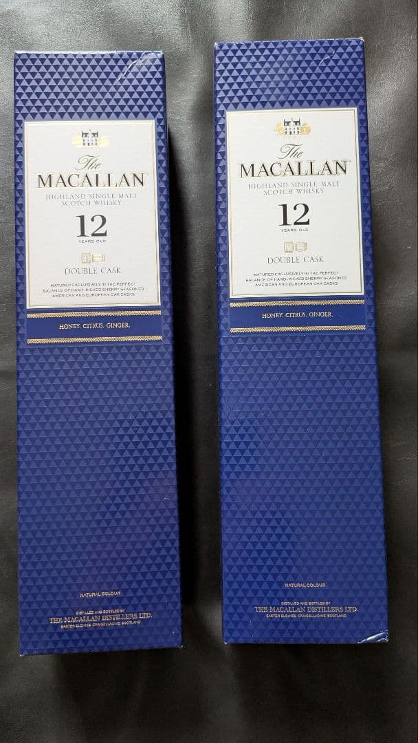 The Macallan（マッカラン）12年 Double Cask 2本