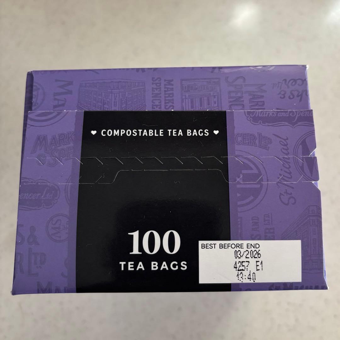 マークス&スペンサー Earl Grey 100個入り　6箱セット　アールグレイ