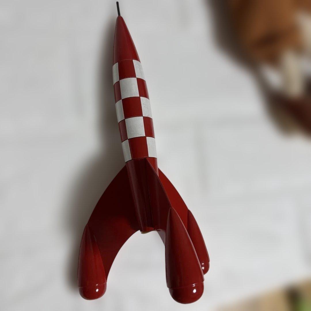TINTINの冒険 タンタンとミルーのぬいぐるみとロケット