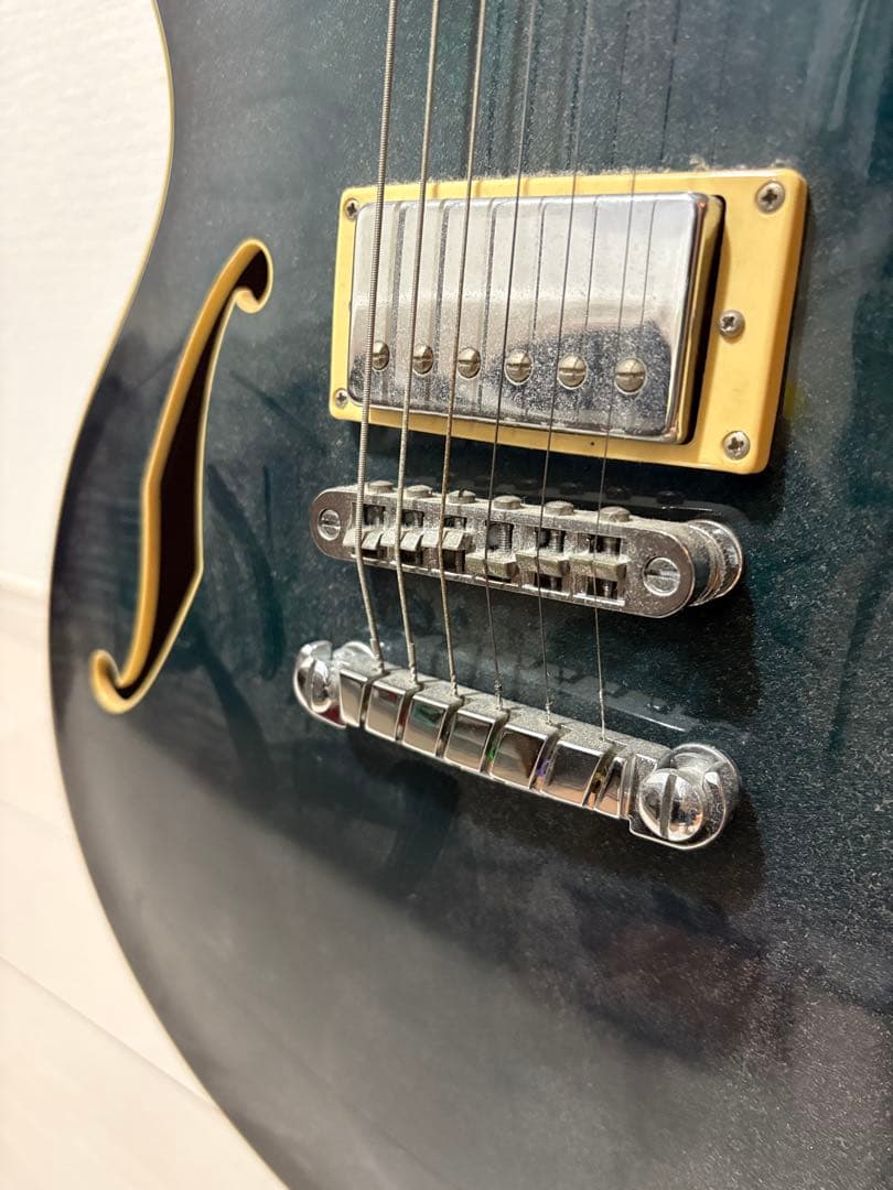 Ibanez エレキギター ブラック　ブルー　ギター