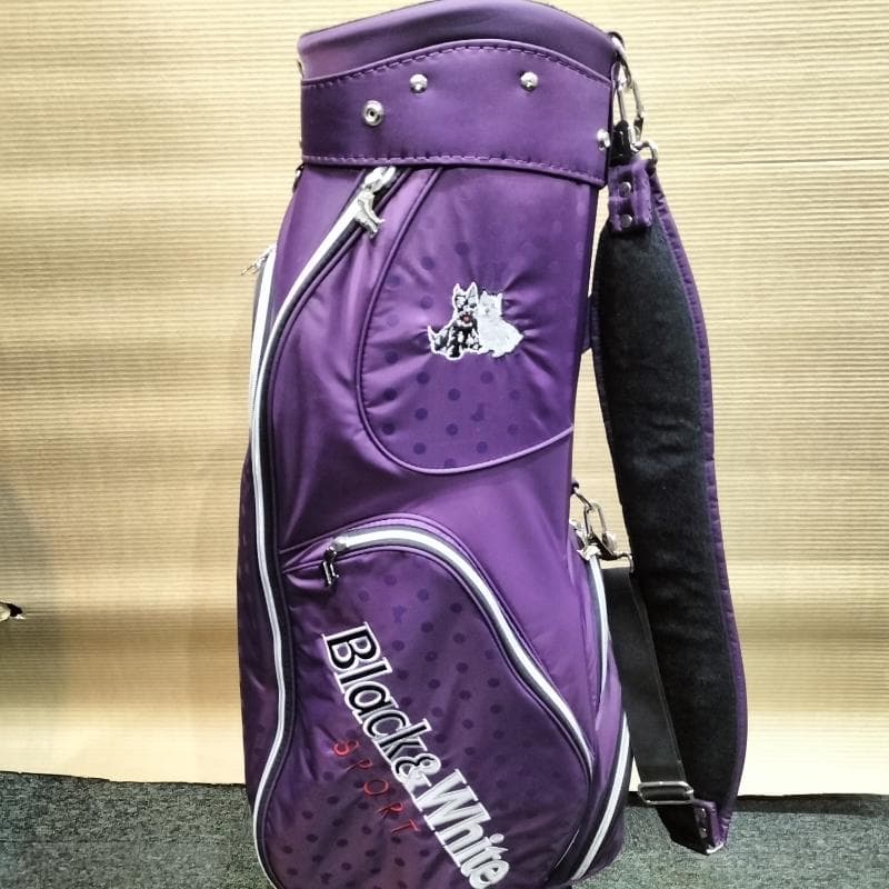 中古品 Black＆White SPORT キャディバッグ