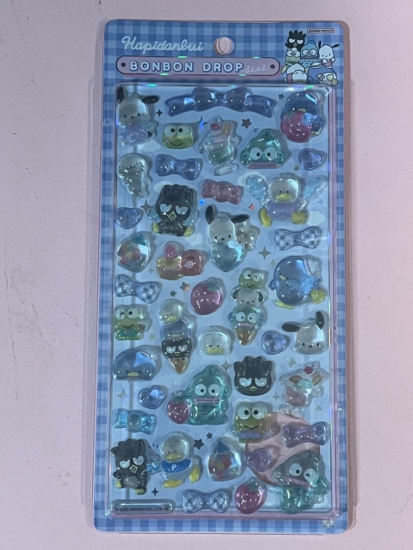 【国内正規品】サンリオ 第2弾 コンプセット ボンボンドロップシール 個包装
