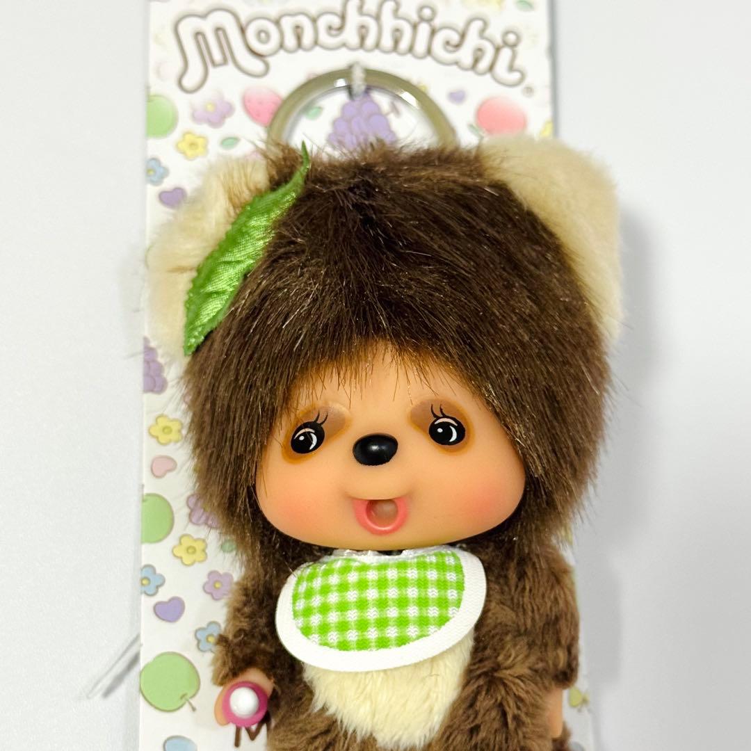【希少】EUモンチッチ　友達　顔でかタヌタヌぬいぐるみキーホルダー