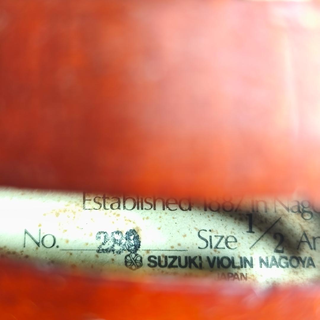 SUZUKI　バイオリン NO280 1/2サイズ　ケース付き