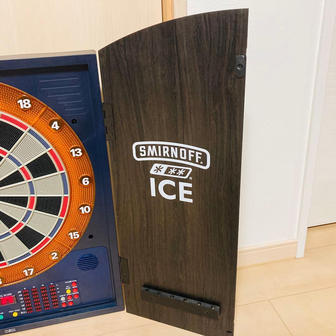 【美品】エレクトリックダーツボード SFD-6000 スミノフアイス 扉木製
