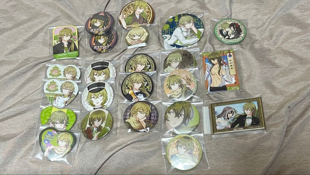 明治東亰恋伽 めいこい 菱田春草 缶バッジ グッズ