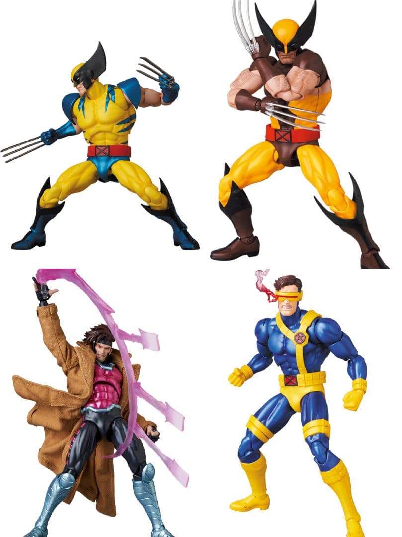 MAFEX WOLVERINE GAMBIT CYCLOPS 4点セット