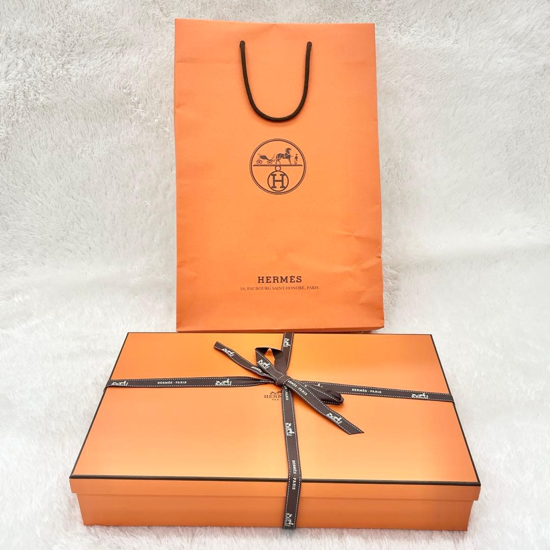 15【箱/袋】 HERMES エルメス スタイ 大判 タオル セット H ポニー
