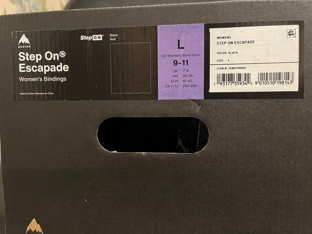 Burton ステップオン　ジェネシス Ｌ