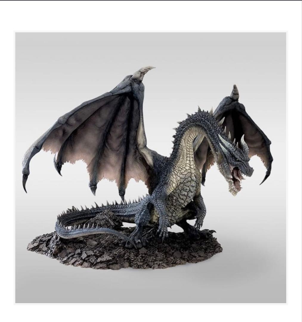 CAPCOM クリエイターズモデル黒龍ミラボレアス フィギュア 約30cm