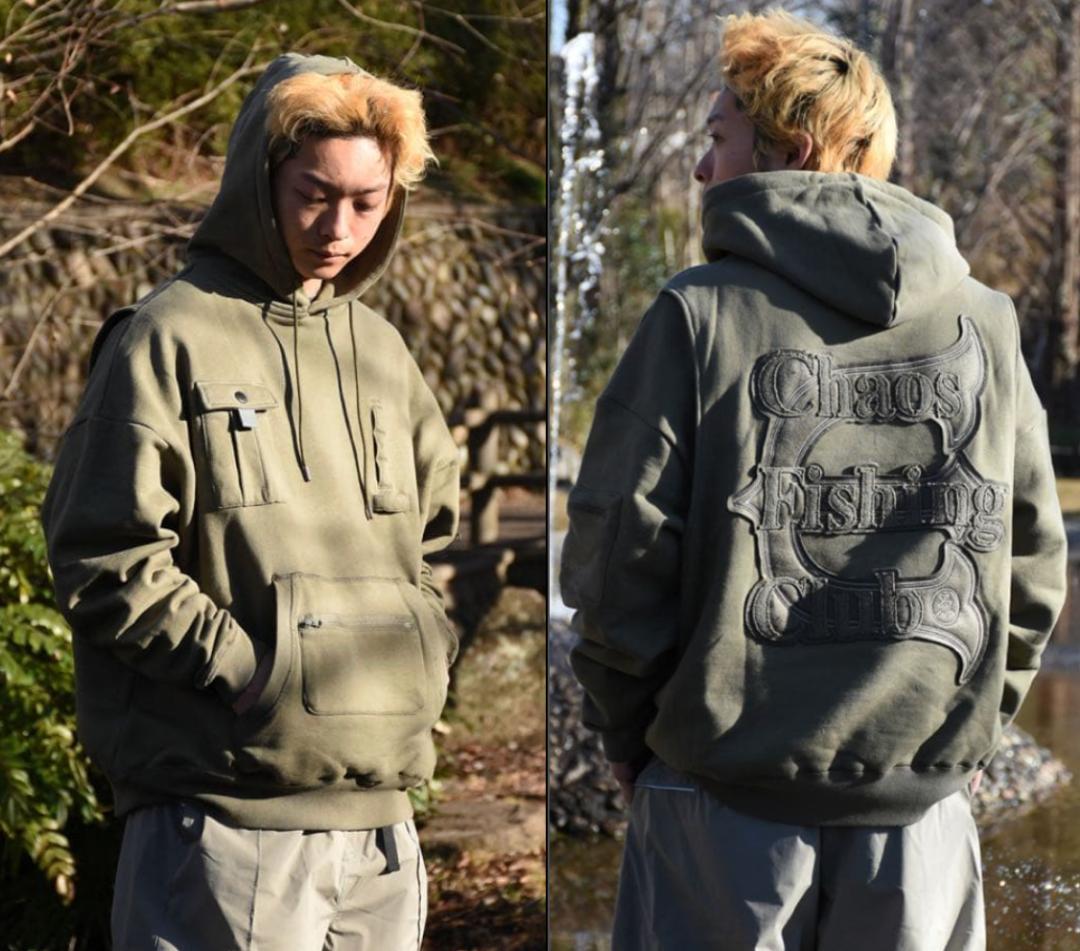 25年モデル Evisen Chaos Fishing Club コラボパーカー
