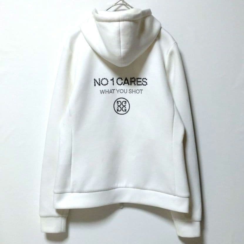 G/FORE レディース ゴルフ ホワイト パーカー ダブルジップ 38