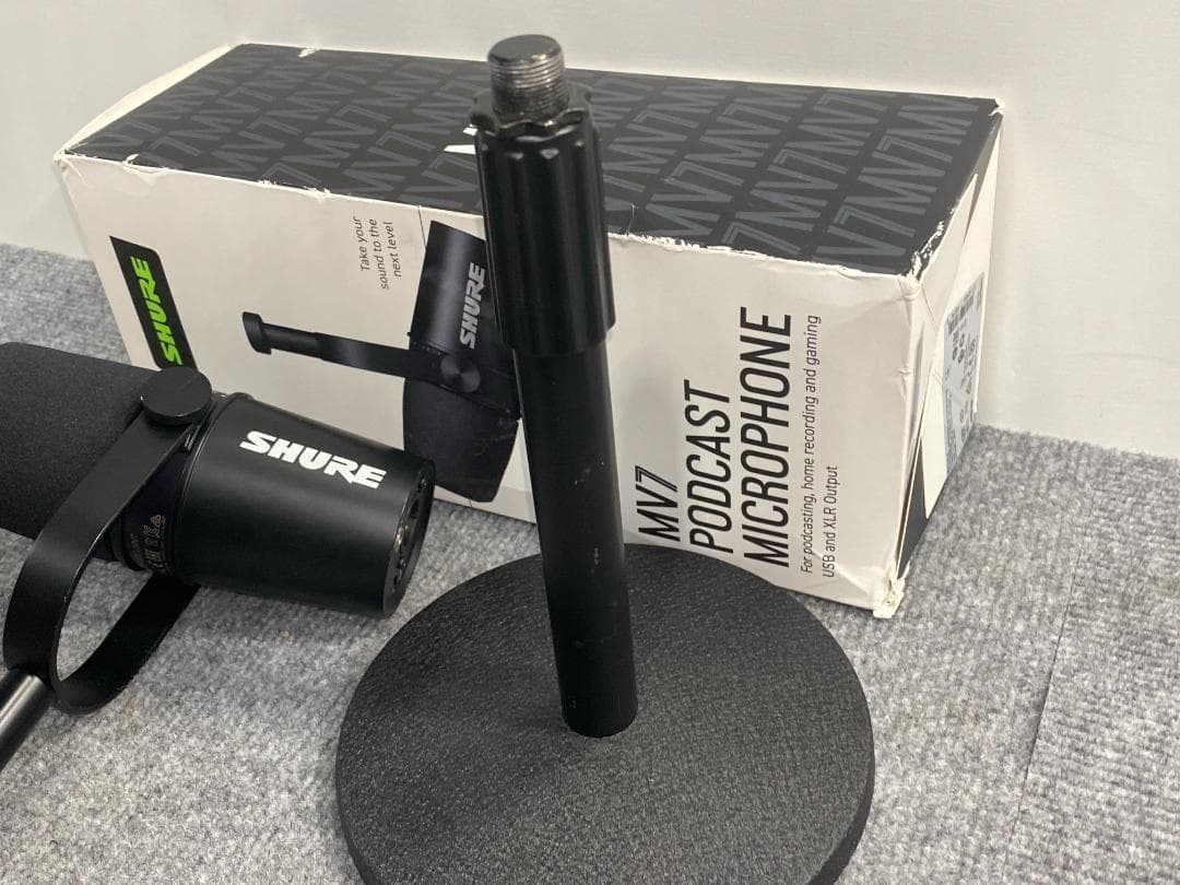 SHURE MV7 PODCAST マイク
