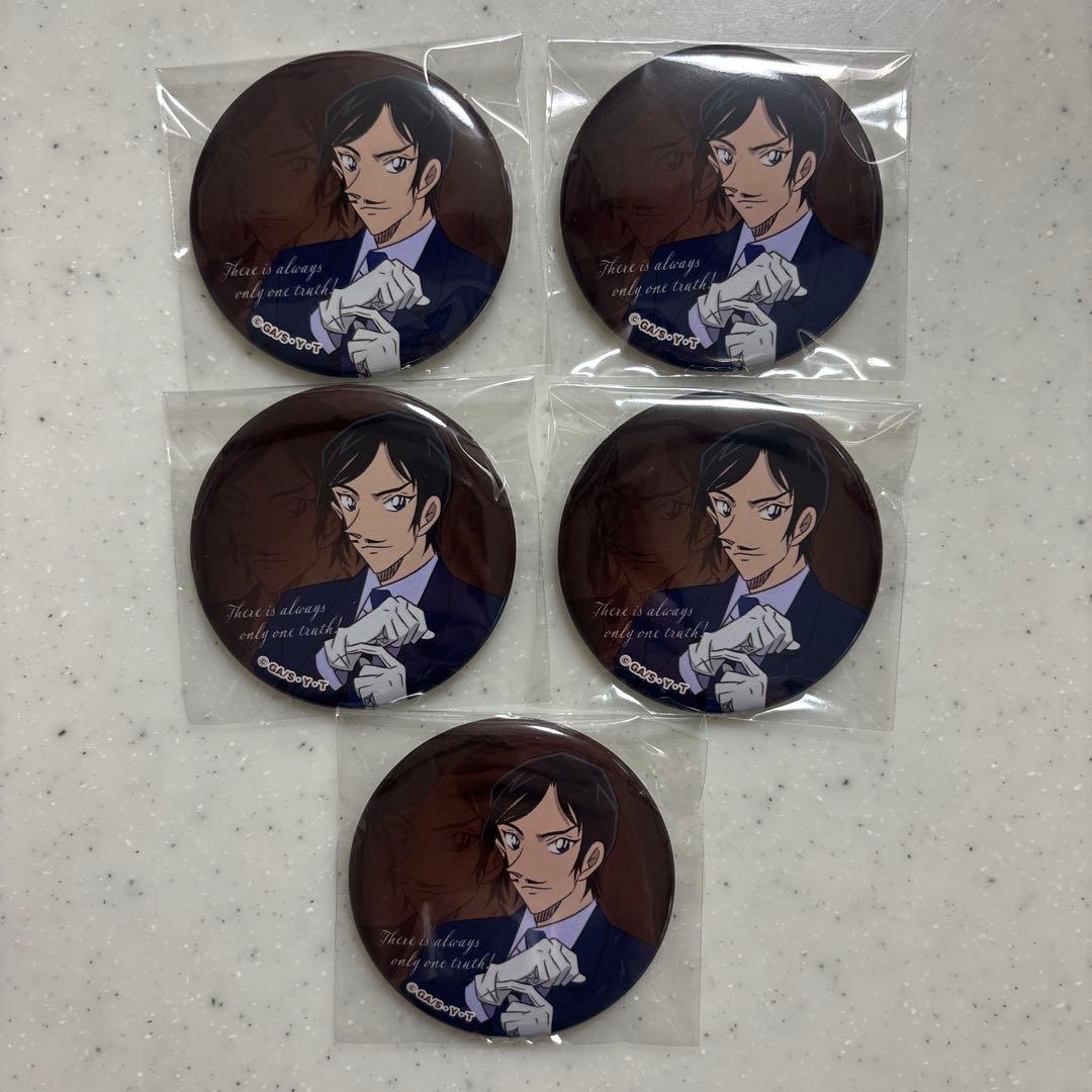 名探偵コナン 諸伏高明 缶バッジ まとめ売り 5個セット