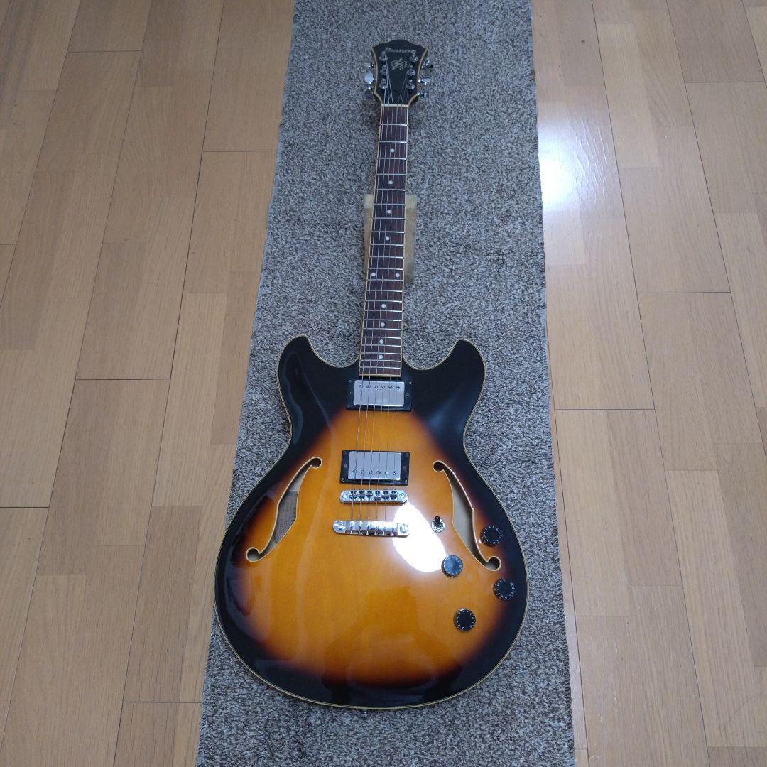 Ibanez セミアコ AS73 BS エレキギター