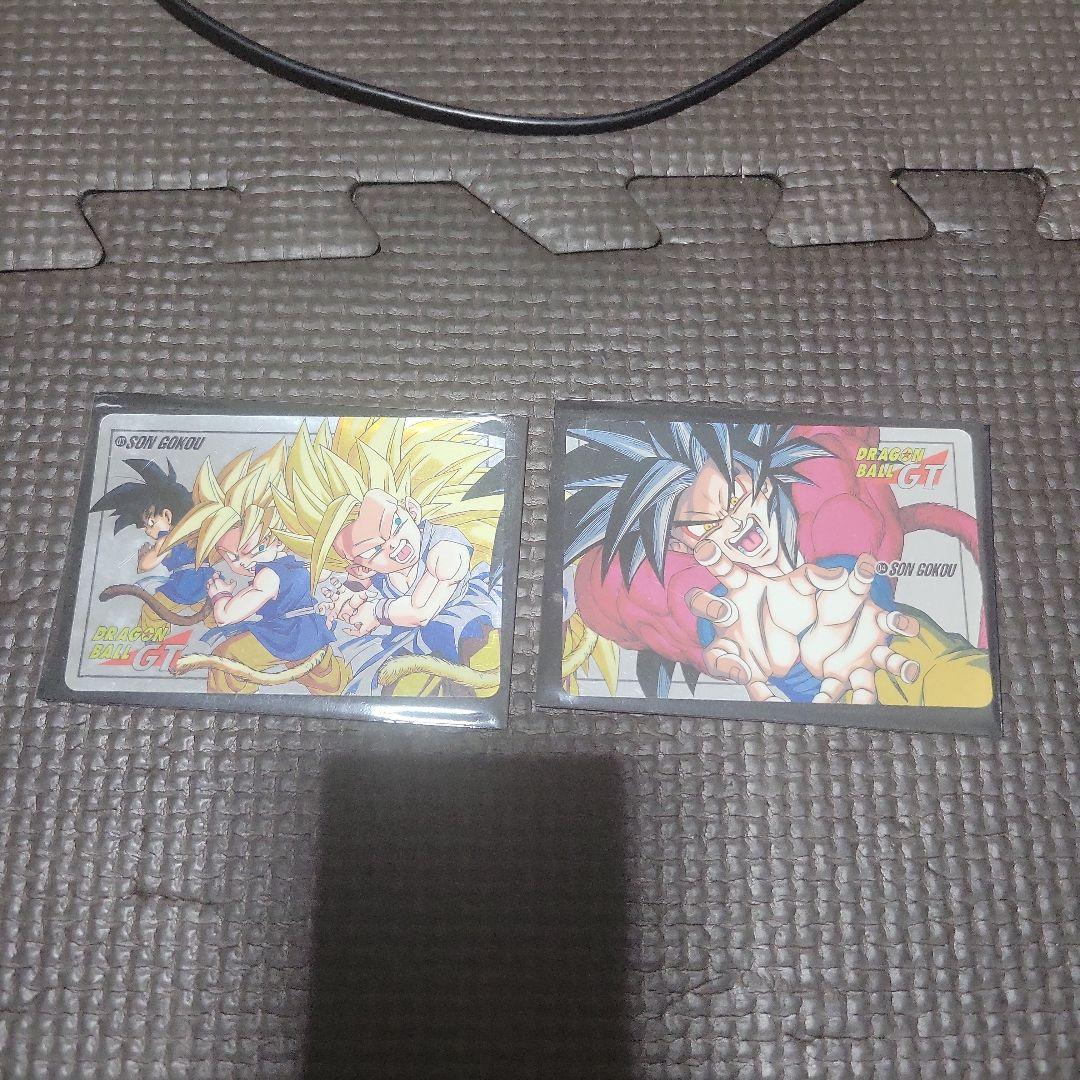 ドラゴンボールGT トレーディングカード 2枚セット
