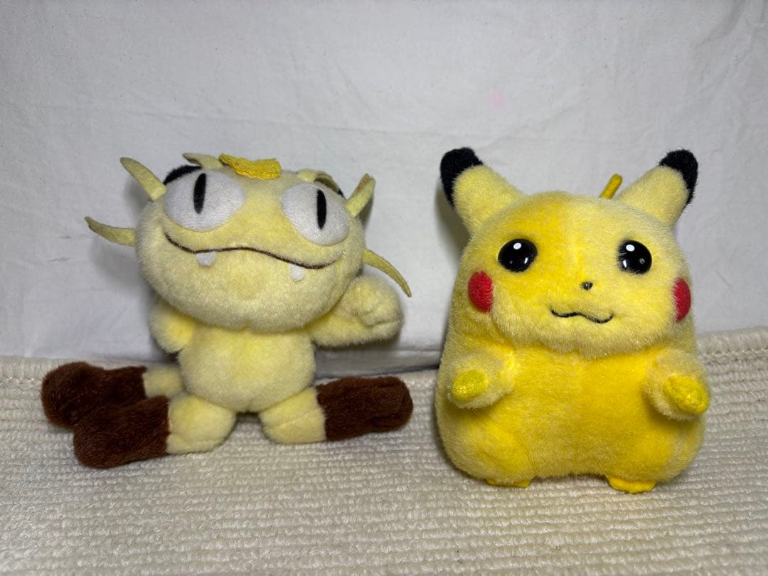 ポケモン ピカチュウ ニャース ぬいぐるみ 初期 初代 TOMY トミー